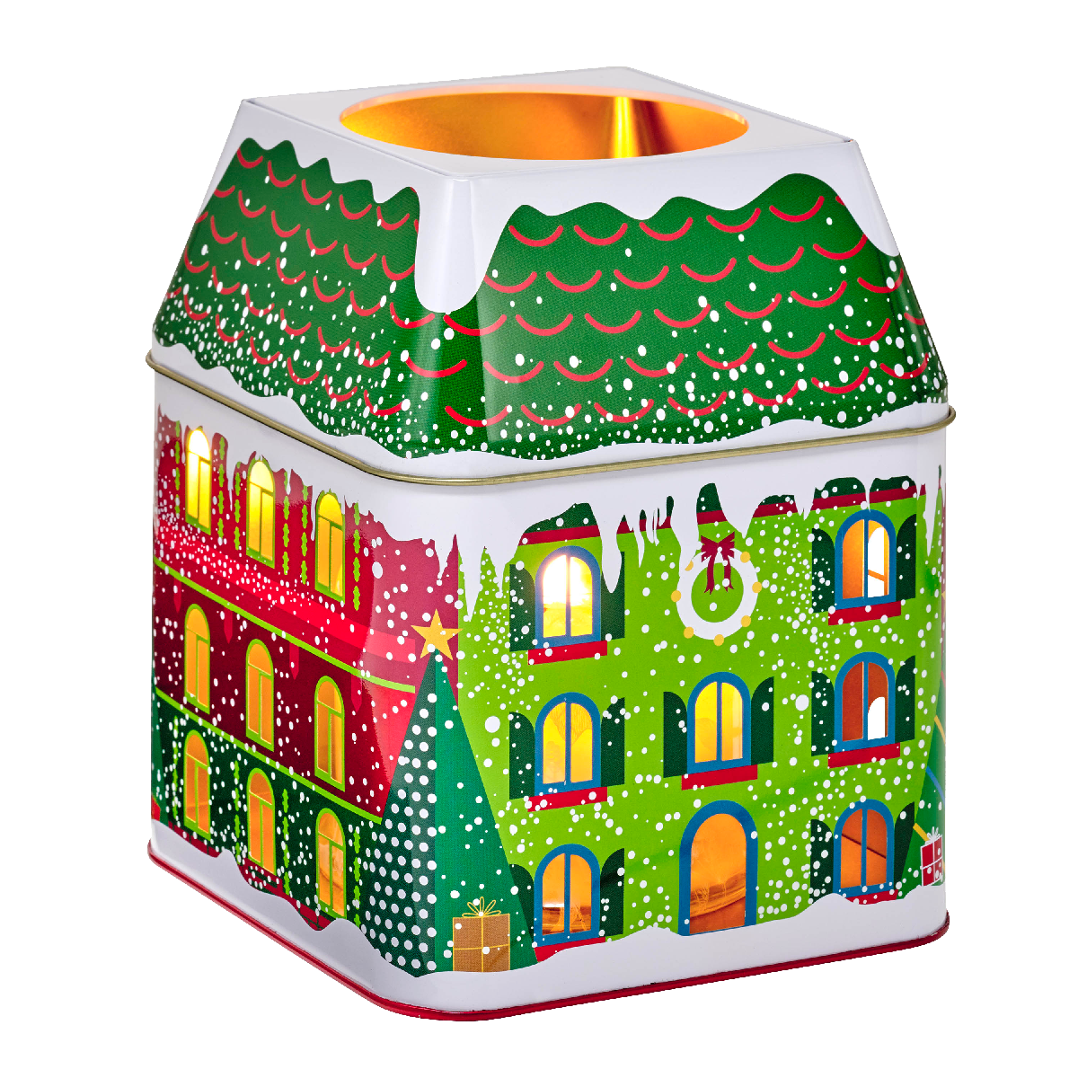 Winter Village 3-Wick Jar Candle Tin - PartyLite US